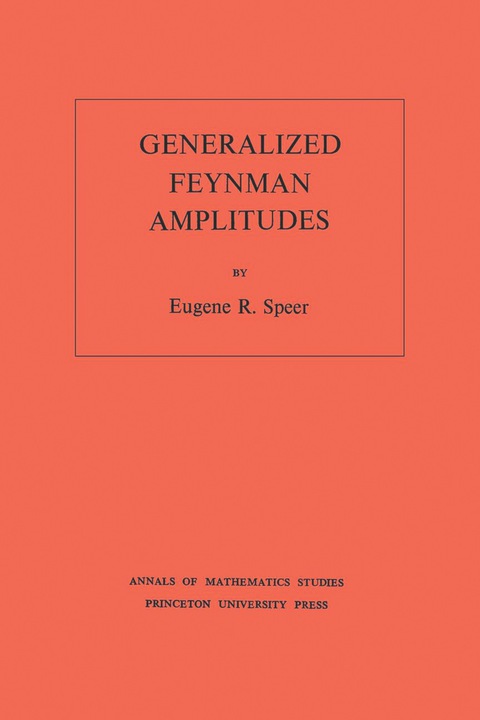 Cover image for book Generalized Feynman Amplitudes