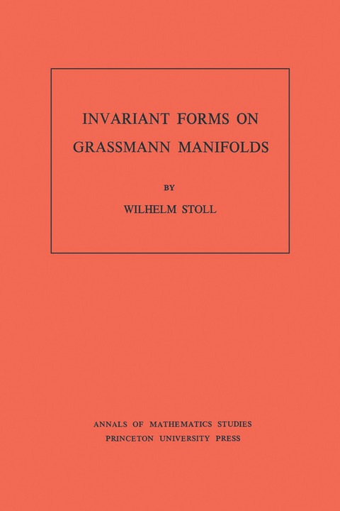 Cover image for book Invariant Forms on Grassmann Manifolds