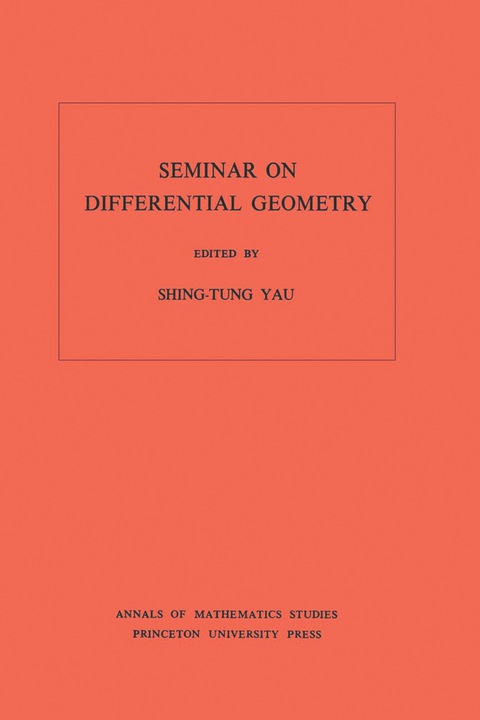 Cover image for book Seminar on Differential Geometry