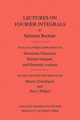 Lectures on Fourier Integrals