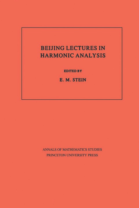 Cover image for book Beijing Lectures in Harmonic Analysis