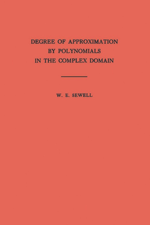 Cover image for book Degree of Approximation by Polynomials in the Complex Domain