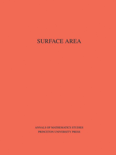 Cover image for book Surface Area