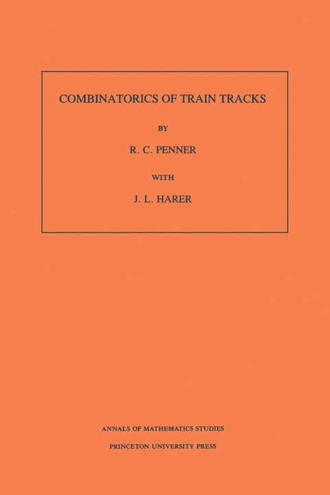 Cover image for book Combinatorics of Train Tracks