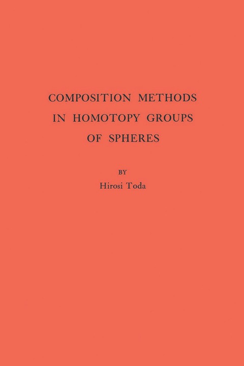 Cover image for book Composition Methods in Homotopy Groups of Spheres