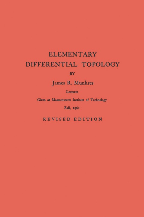 Cover image for book Elementary Differential Topology