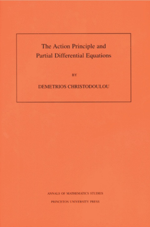 Cover image for book The Action Principle and Partial Differential Equations