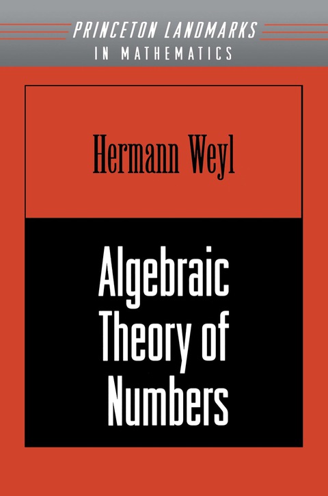 Cover image for book Algebraic Theory of Numbers