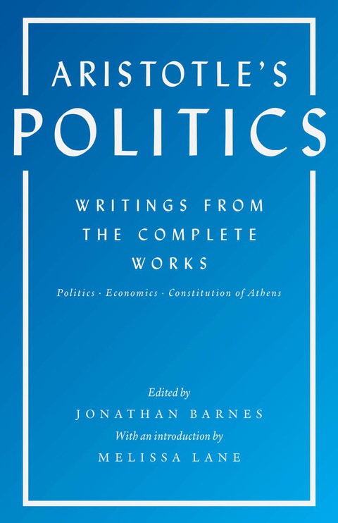 Cover image for book Aristotle's Politics