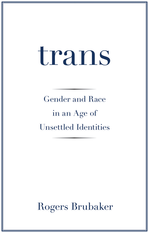 Cover image for book Trans