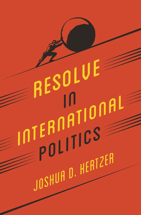Cover image for book Resolve in International Politics