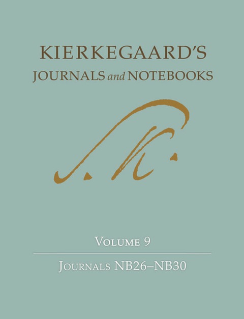 Cover image for book Kierkegaard's Journals and Notebooks, Volume 9