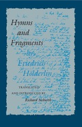 Hymns and Fragments Friedrich HÃ·lderlin Author