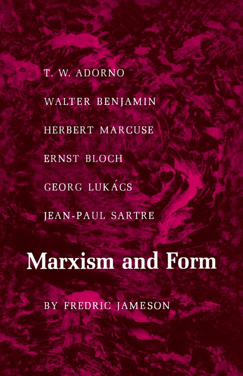 Cover image for book Marxism and Form