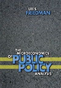 The Microeconomics of Public Policy Analysis