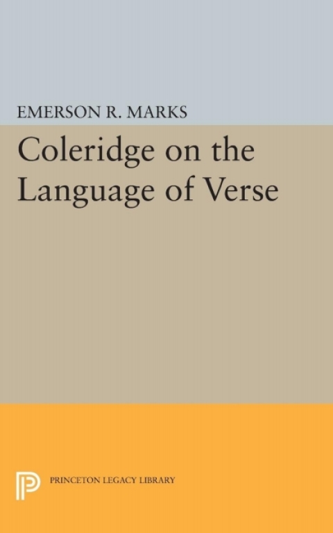 Cover image for book Coleridge on the Language of Verse