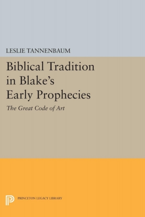 Cover image for book Biblical Tradition in Blake's Early Prophecies