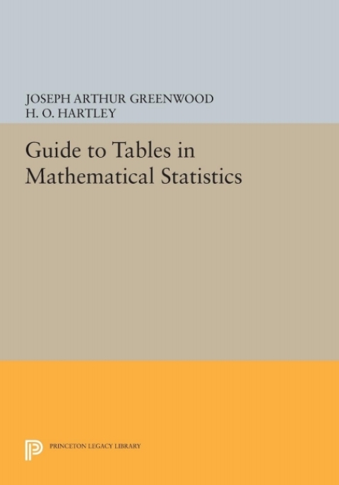 Guide to Tables in Mathematical Statistics 