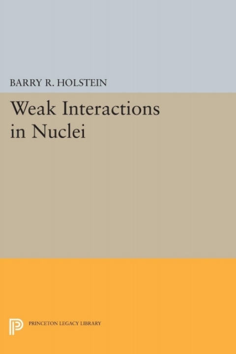 Cover image for book Weak Interactions in Nuclei