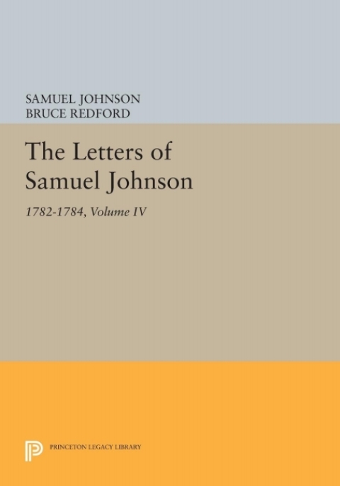 Cover image for book The Letters of Samuel Johnson, Volume IV