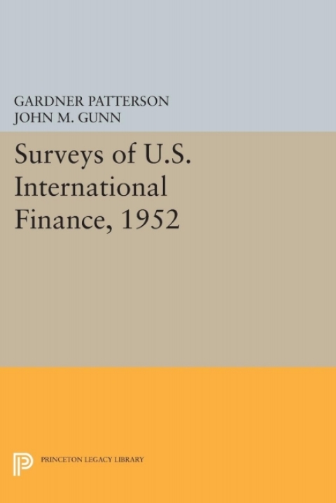 Cover image for book Surveys of U.S. International Finance, 1952