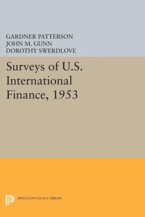 Cover image for book Surveys of U.S. International Finance, 1953