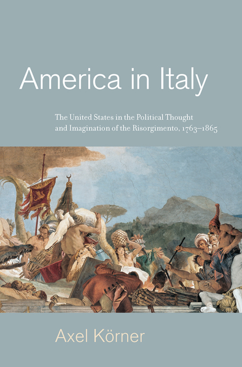 Cover image for book America in Italy