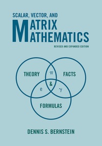 Titelbild: Scalar, Vector, and Matrix Mathematics 9780691151205