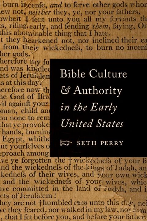 Cover image for book Bible Culture and Authority in the Early United States