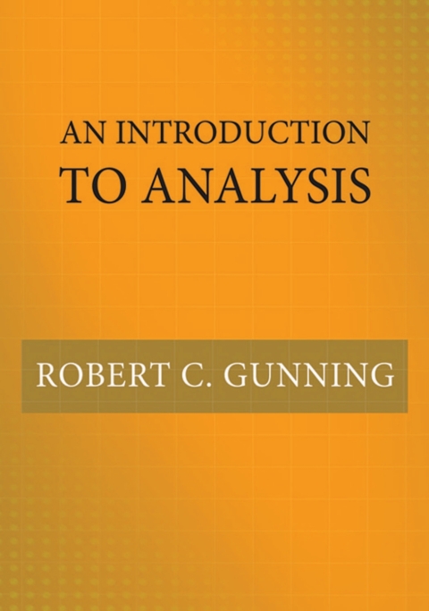 Cover image for book An Introduction to Analysis