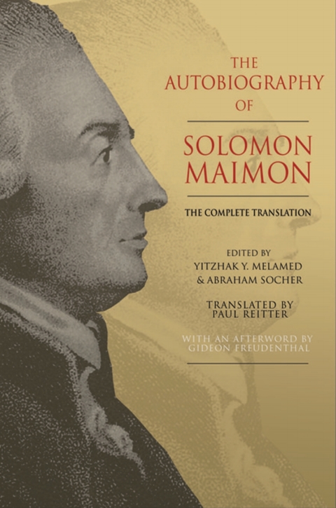 Cover image for book The Autobiography of Solomon Maimon