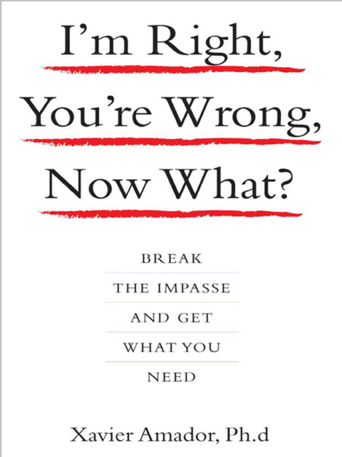 Cover image for book I'm Right, You're Wrong, Now What?