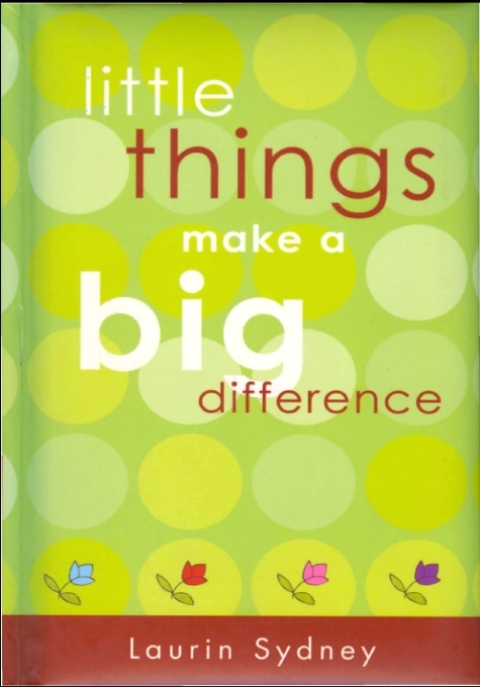 Cover image for book Little Things Make a Big Difference