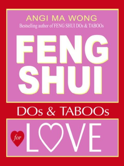 Cover image for book Feng Shui Do's and Taboos for Love