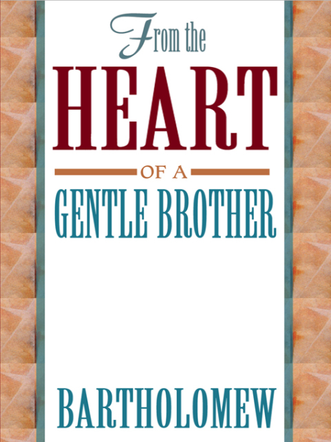 Cover image for book From the Heart of a Gentle Brother