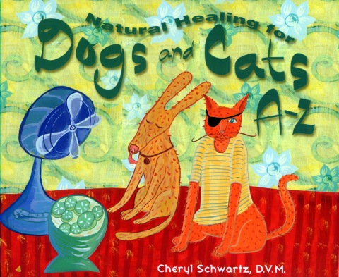 Cover image for book Natural Healing for Dogs and Cats A-Z