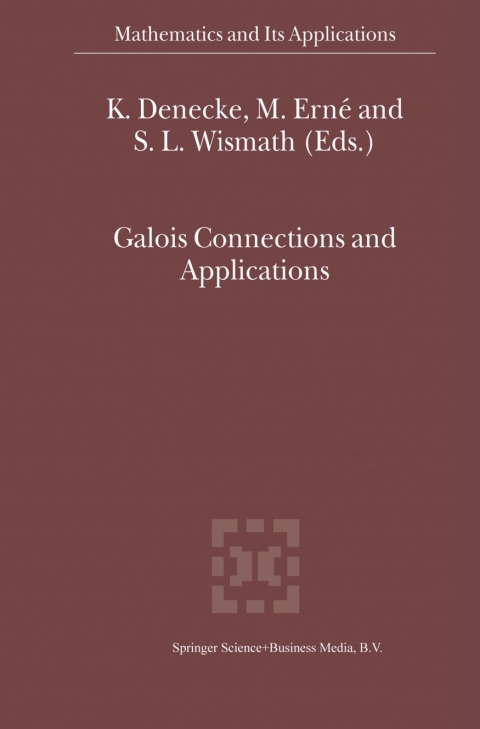 Cover image for book Galois Connections and Applications