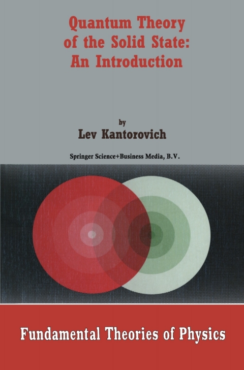 Cover image for book Quantum Theory of the Solid State