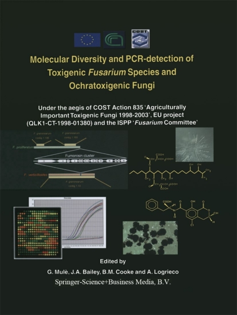 Cover image for book Molecular Diversity and PCR-detection of Toxigenic Fusarium Species and Ochratoxigenic Fungi