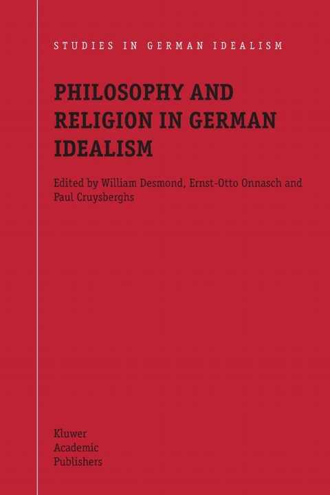 Cover image for book Philosophy and Religion in German Idealism