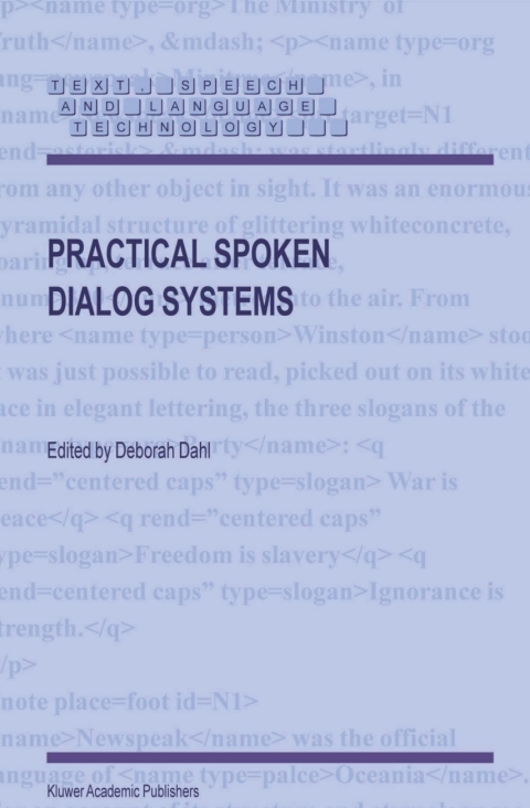 Cover image for book Practical Spoken Dialog Systems