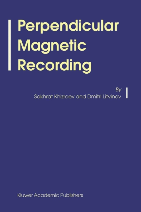 Cover image for book Perpendicular Magnetic Recording