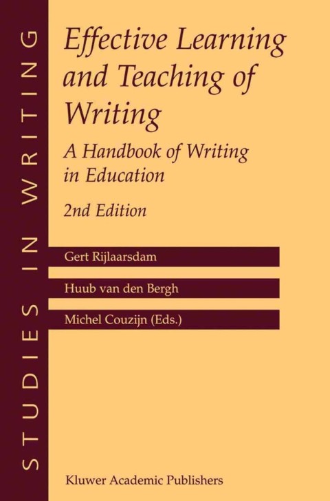 Cover image for book Effective Learning and Teaching of Writing