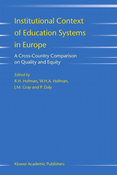 Institutional Context of Education Systems in Europe 