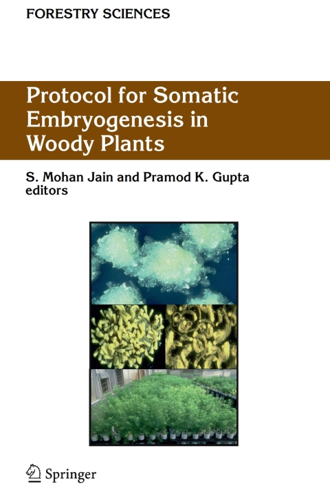 Cover image for book Protocol for Somatic Embryogenesis in Woody Plants
