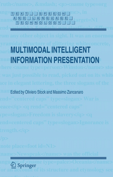 Cover image for book Multimodal Intelligent Information Presentation