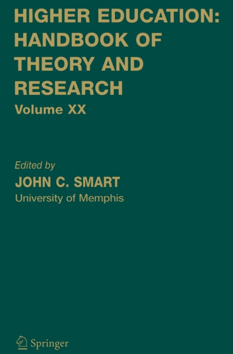 Cover image for book Higher Education: Handbook of Theory and Research