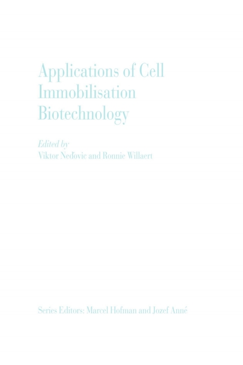 Cover image for book Applications of Cell Immobilisation Biotechnology