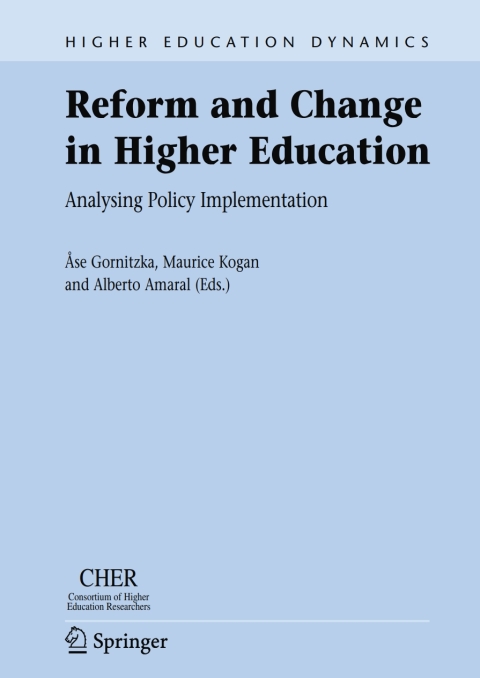 Cover image for book Reform and Change in Higher Education
