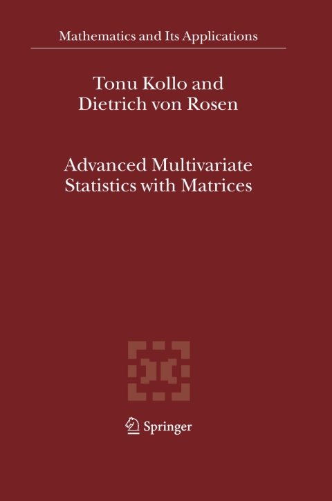 Cover image for book Advanced Multivariate Statistics with Matrices